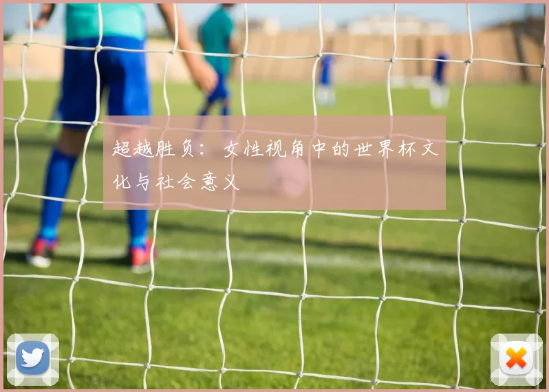 超越胜负：女性视角中的世界杯文化与社会意义